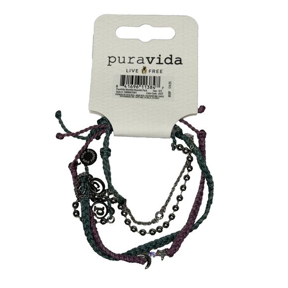 PuraVida Pura Vida Twilight Bracelet Stack Set of 3 - Picture 4 of 14